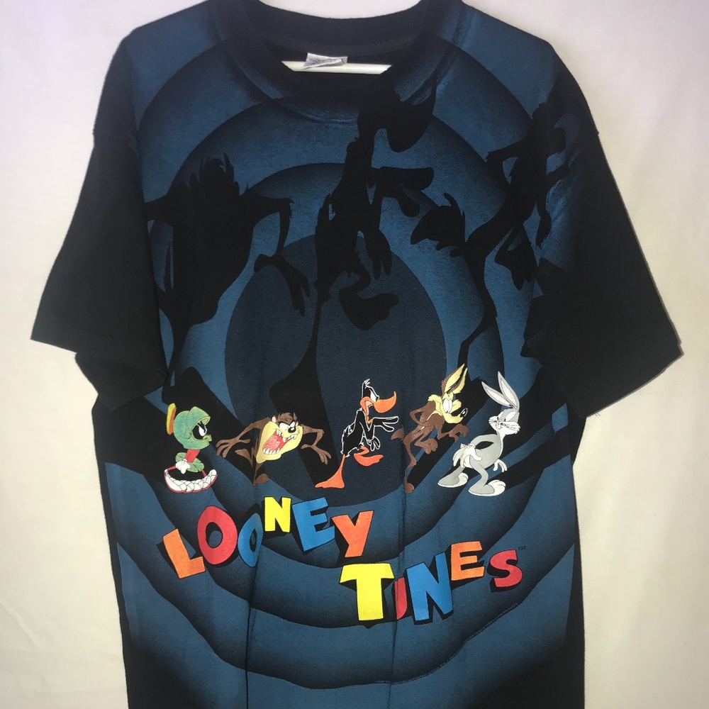 90s Men's Wild Oats Looney Tunes Graphic tee XL